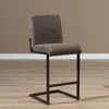 Bronx71 Barhocker Lio Samt braun 70 cm Bild 1