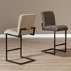 Bronx71 Barhocker Lio Samt braun 70 cm Bild 3