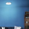 Brilliant LED Wand- und Deckenleuchte Livius G80561A21 Wohnzimmer, Schlafzimmer Metall/Kunststoff Indoor Decke schwarz - LED fest integriert Bild 5