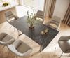 Esstisch Edge 200x100 Keramik Laminam® Nero Greco Anthrazit Edelstahl Schmal Bild 4