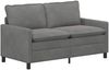 vidaXL Sofa Set 2 pcs Dunkelgrau Samt 3417146 Bild 4