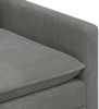 vidaXL Sofa Set 2 pcs Dunkelgrau Samt 3417146 Bild 5