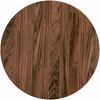 vidaXL Tischplatte Dunkelbraun Ø 30 x 2,5 cm Massivholz Eiche 42016006 Bild 2