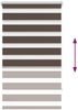 vidaXL Zebra-Rollo 70,9 x 120 cm, Stoffbreite 66,7 cm, Kaffeebraun 240197 Bild 5