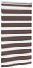 vidaXL Zebra-Rollo 70,9 x 120 cm, Stoffbreite 66,7 cm, Kaffeebraun 240197 Bild 4