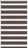 vidaXL Zebra-Rollo 70,9 x 120 cm, Stoffbreite 66,7 cm, Kaffeebraun 240197 Bild 2