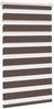 vidaXL Zebra-Rollo 70,9 x 120 cm, Stoffbreite 66,7 cm, Kaffeebraun 240197 Bild 3