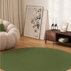 Tapiso Outdoorteppich MONO, rund, Höhe: 6 mm, Kurzflor Indoor Outdoor Einfarbig Bild 4