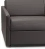 Vente-unique - CALIFE Sofa Kunstleder Grau - B 223 cm94 cm x H 85 cm x L 170 cm Bild 3