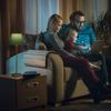 Relaxdays Flexible Tischlampe mit Stoffschirm Bild 3