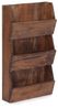 DESIGN DELIGHTS Wandregal ZEITUNGSREGAL "NEWS 60", Mahagoni, 60 x 38 x 11 cm (HxBxT), Wandregal, F Bild 4