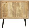 Kommode KJELL - Teak Braun 90,5x31x92cm | Schrank Schlafzimmer Sideboard Bild 4