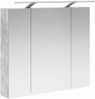 vidaXL Badezimmerspiegelschrank mit Regal Beton Grau 80 x 14,5 x 70 cm 889114 Bild 5