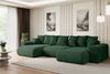 ALTDECOR Wohnlandschaft ESKAR-U, Couch mit Schlaffunktion, Wohnzimmer - Wohnlandschaft, Corner Sofa Bett Eckcouch Couch L-Form Schlafcouch Ausziehbar Bild 3