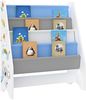 Kinderregal Fisterra Koala-Motiv Weiß / Grau / Blau [en. casa] Bild 2