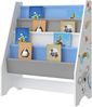 Kinderregal Fisterra Koala-Motiv Weiß / Grau / Blau [en. casa] Bild 5