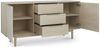 Sideboard Enimeta Eiche Whitewash 160 cm - 2 Türen, 3 Schubladen & Soft-Close Bild 5
