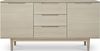 Sideboard Enimeta Eiche Whitewash 160 cm - 2 Türen, 3 Schubladen & Soft-Close Bild 4