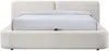Vente-unique - JUDALO Bett Stoff Beige - B 231 cm x H 90,5 cm x L 221 cm Bild 4