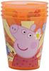 Peppa Pig Kinder Becher Set 4 teilig 285 ml aus Polypropylen Bild 3