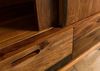 Kleiderschrank Sheesham 90x45x180 dunkelbraun lackiert MAILAND #210 Bild 5