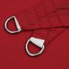 vidaXL Sonnensegel Oxford-Gewebe Dreieckig 2,5x2,5x3,5 m Rot 135664 Bild 5
