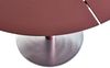Gartenesstisch Peace von Brafab aus Aluminium, modern rund, Rot, Ø 80 cm, für 2–4 Personen Bild 2
