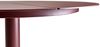 Gartenesstisch Peace von Brafab aus Aluminium, modern rund, Rot, Ø 80 cm, für 2–4 Personen Bild 3