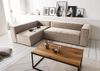Ecksofa modular 175x92x64 beige BRUGGE Bild 3