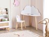 Kindertisch und Stuhlset CLOUDY Weiß Bild 3