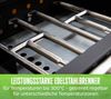 Grillfürst Plancha Grill - 2 Brenner mit insgesamt 7 kW und Edelstahl Plancha Bild 3