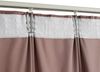 vidaXL Verdunkelungsvorhänge Haken 2 Stk. Samt Antik-Rosa 140x175cm 134524 Bild 4