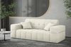 Sofaset Designersofa NANCY 3-2-1 in Stoff Perfekt Harmony Pearl Bild 3