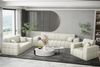 Sofaset Designersofa NANCY 3-2-1 in Stoff Perfekt Harmony Pearl Bild 4