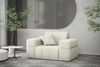 Sofaset Designersofa NANCY 3-2-1 in Stoff Perfekt Harmony Pearl Bild 2