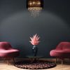 Relaxdays Deckenlampe Organza Kristall Bild 5