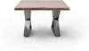 Couchtisch >CARTAGENA< in Akazie massiv walnussfarben - 75x45x75 (BxHxT) Bild 4