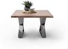 Couchtisch >CARTAGENA< in Akazie massiv walnussfarben - 75x45x75 (BxHxT) Bild 3