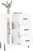 vidaXL Sideboard Weiß 69,5x34x90 cm Holzwerkstoff 828052 Bild 4