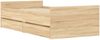 vidaXL Bettgestell mit Schubladen Sonoma-Eiche 100x200 cm 3207366 Bild 4