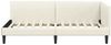 vidaXL Eckbettgestell mit Kopfteil Creme 90 cm x 190 cm Samt 42016223 Bild 5