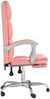 vidaXL Bürostuhl mit Liegefunktion Rosa Kunstleder [349633] Bild 4