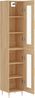 Highboard, BuffetSchrank, Büroschrank Sonoma-Eiche 34,5x34x180 cm Holzwerkstoff Bild 4