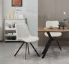 Drehstuhl 2er Set Rio Stühle in Creme - gemütliches Design - B/H/T: 52x85x61 cm Bild 2