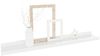 vidaXL Wandregale 2 Stk. Hochglanz-Weiß 60x9x3 cm 326649 Bild 3