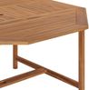 vidaXL Gartentisch 150x150x75 cm Teakholz Massiv 49009 Bild 5