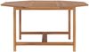 vidaXL Gartentisch 150x150x75 cm Teakholz Massiv 49009 Bild 3