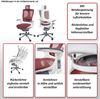MERRYFAIR Wau 2, Drehstuhl, Polster/Netz, ergonomisch ~ weiß-grau Bild 2
