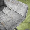 Barhocker Spinras 2er-Set Webstoff, modern mit Armlehne und Drehfunktion, champagner Bild 2