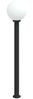 vidaXL Pollerleuchte mit Sensor 120 cm Schwarz IP44 4006117 Bild 4